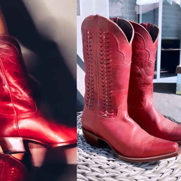shyanne red boots